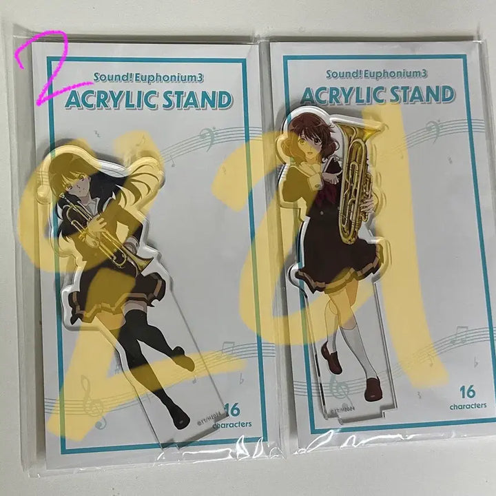 [BUNJANG] Sound! Euphonium Acrylic Standee Set / >급전<울려라유포니엄 아크릴 양도합니다 쿠미코 레이나 아스카 나츠키