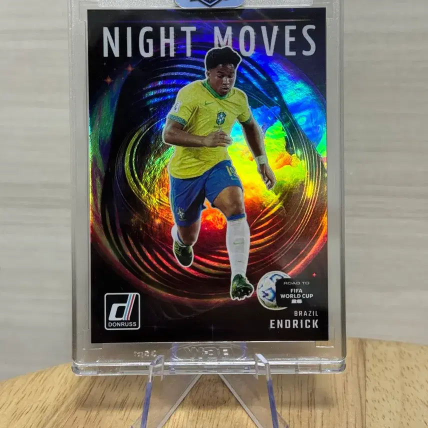 [BUNJANG] Donruss Endrick Night Moves Soccer Card (Case Hit) / 돈러스 엔드릭 축구 카드 night move(케이스 힛)