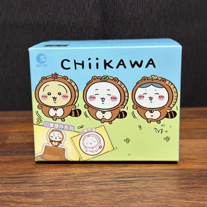 [BUNJANG] Cheekawaii Tanuki Stamp Figure Hachiware / 치이카와 너구리 스탬프 피규어 하치와레