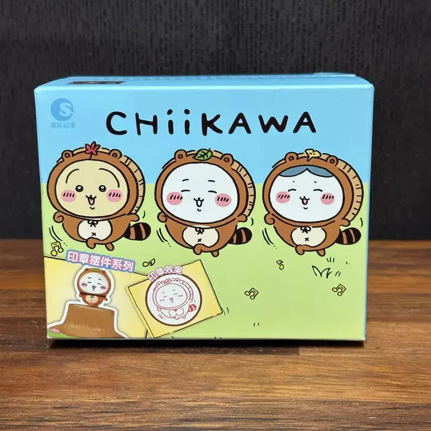 [BUNJANG] Chiikawa Raccoon Stamp Figure / 치이카와 너구리 스탬프 피규어 치이카와