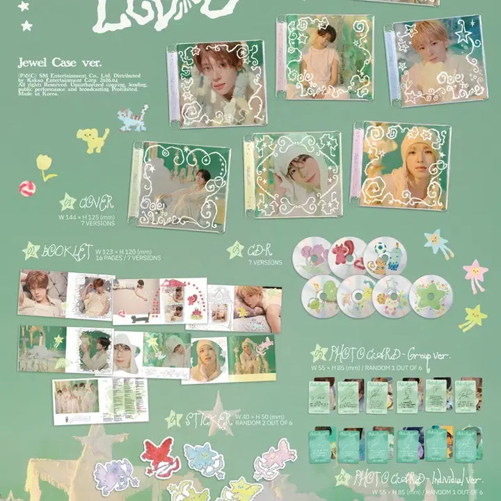 [BUNJANG] NCT WISH Odd to Love Jewel Set Photocard / 엔시티 위시 오드투러브 쥬얼 7종 (1세트) 양도