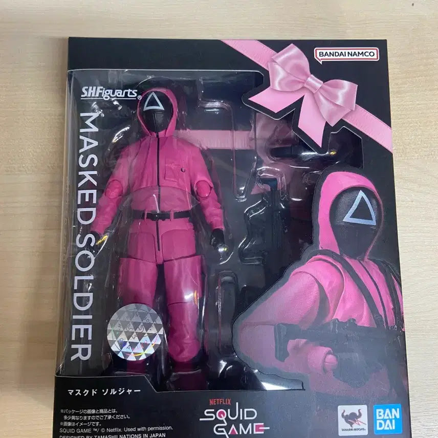 [BUNJANG] Bandai S.H.Figuarts Squid Game Soldier Action Figure / 반다이 S.H.Figuarts 오징어게임 병사 피규어