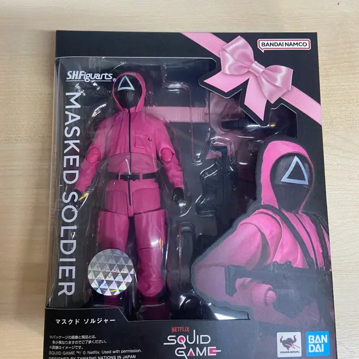 [BUNJANG] Bandai S.H.Figuarts Squid Game Soldier Action Figure / 반다이 S.H.Figuarts 오징어게임 병사 피규어