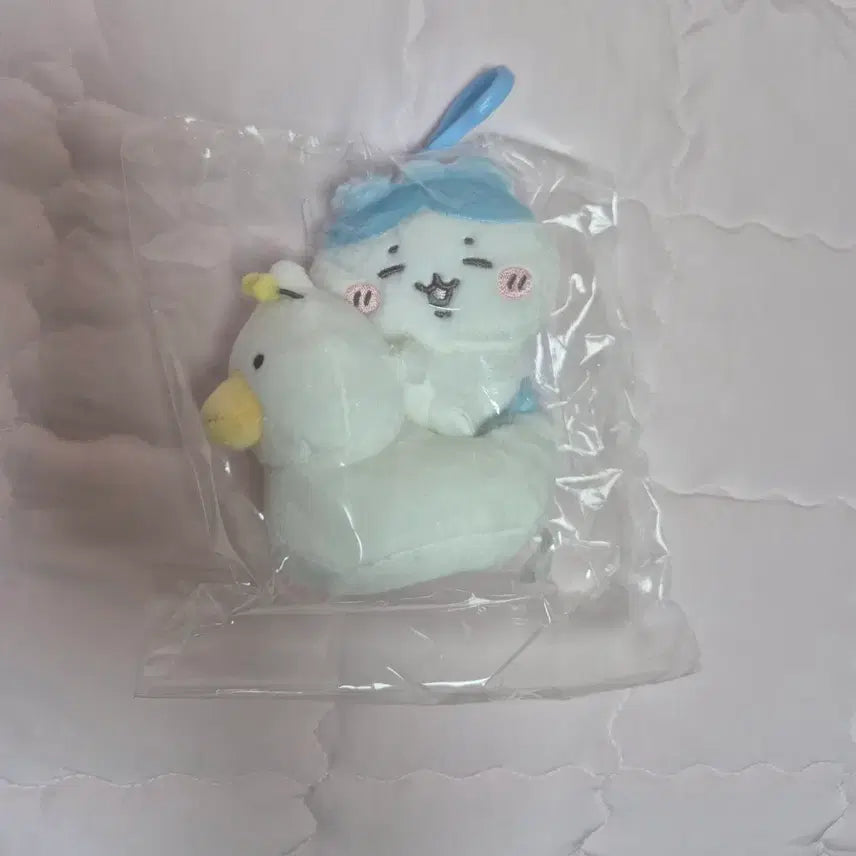 [BUNJANG] Chiikawa Hachiware Baby Duck Toilet Mascot Plush Doll / 치이카와 하치와레 베이비 오리 변기 마스코트 인형