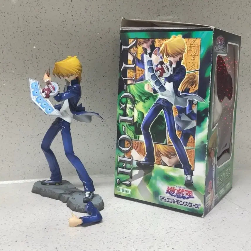 [BUNJANG] Kotobukiya Yu-Gi-Oh! Joey Wheeler Figure Limited Edition with Bonus / [박스O] 유희왕 코토부키야 죠노우치 피규어+초회 한정판 부록