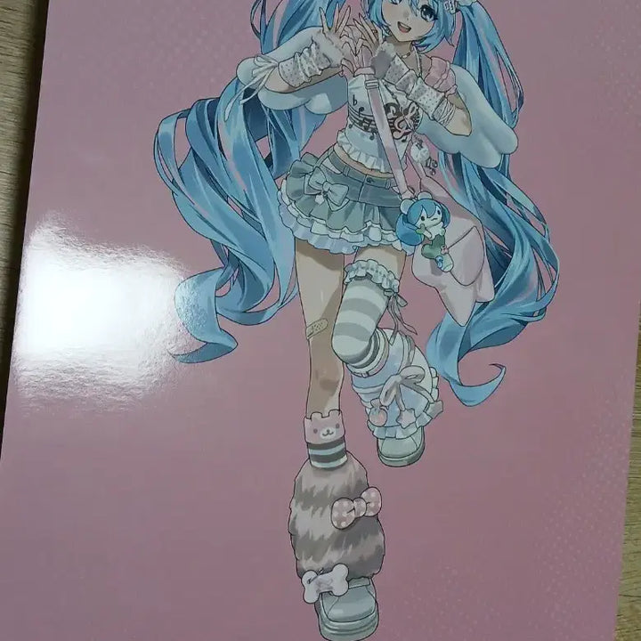 [BUNJANG] Vocaloid Miku Poster (Popup WithMU POB) / 보컬로이드 팝업 위드뮤 특전 미쿠 포스터