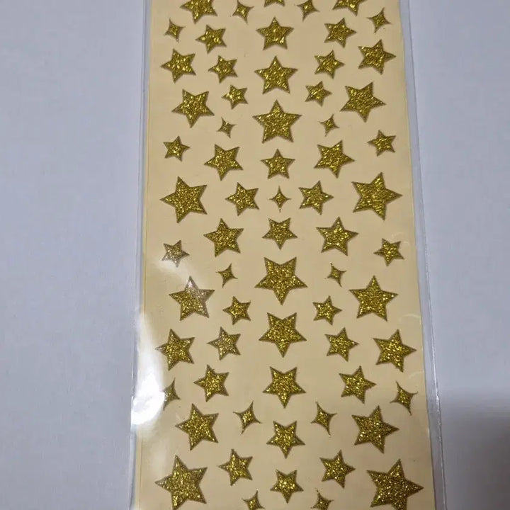 [BUNJANG] Classic Glitter Star Stickers / 고전 반짝별 스티커
