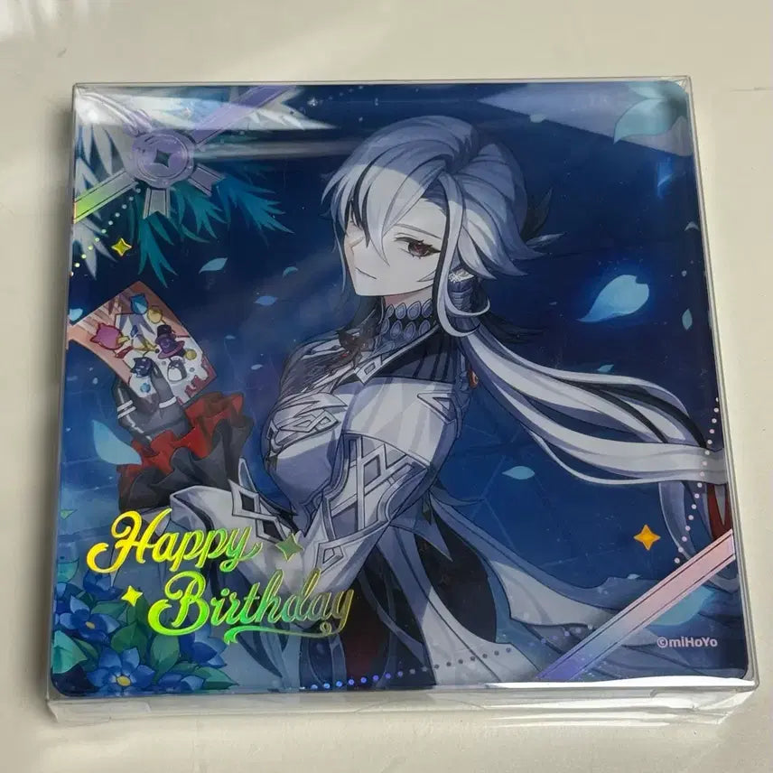 [BUNJANG] Genshin Impact Arlecchino Birthday Illustration Acrylic Block / 원신 아를레키노 생일 일러스트 아크릴 블럭