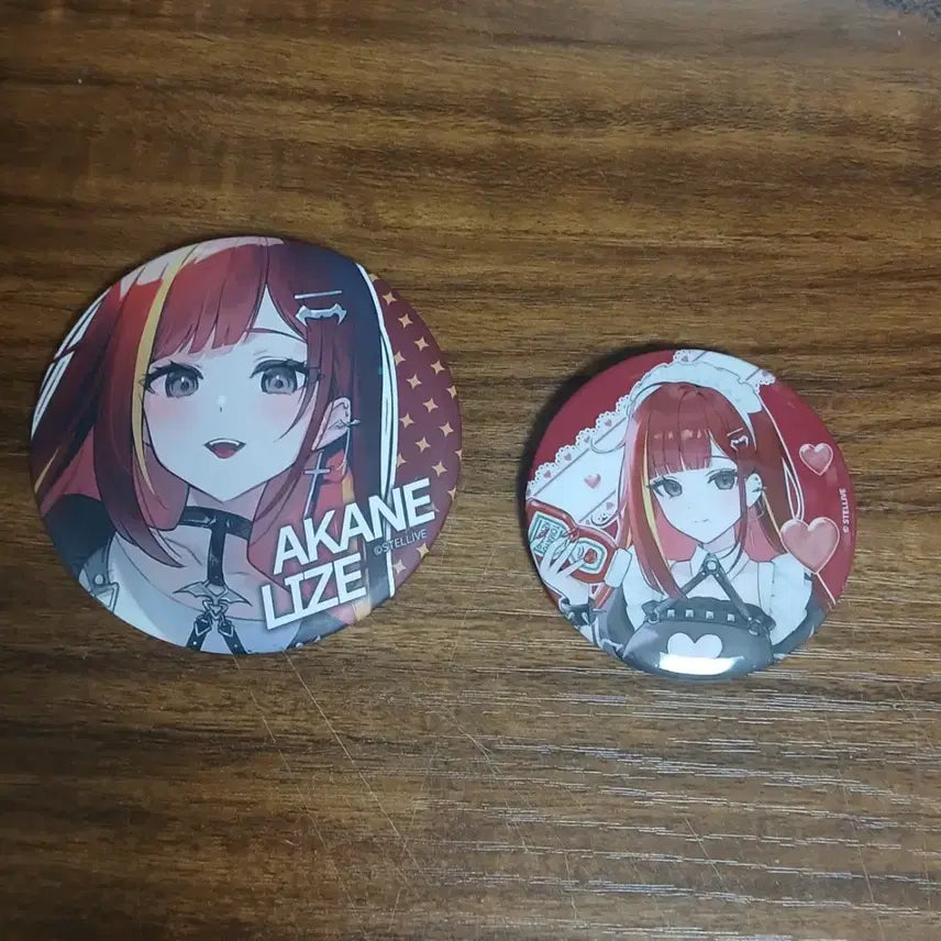 [BUNJANG] Stellive Reze Official Can Badge - Summer Comic Convention Collaboration / 매물X)스텔라이브 리제 공식 캔뱃지 서코