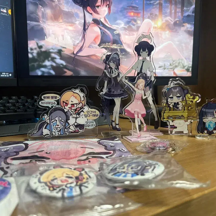 [BUNJANG] Blue Archive x One Piece Momoi Acrylic Stand / [공식]블루아카이브 쿠지 원피스 모모이 아크릴 스탠드