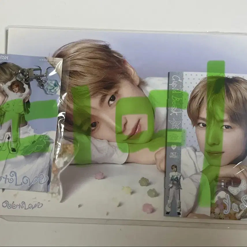 [BUNJANG] NCT WISH Yushi Ode to Love Goods Set Keyring / 네고가능)NCT WISH 유우시 Ode to Love 굿즈 세트 키링