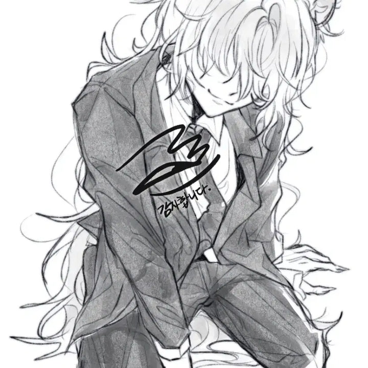 [BUNJANG] Black and White Sketch Commission / 흑백 낙서 그림 커미션
