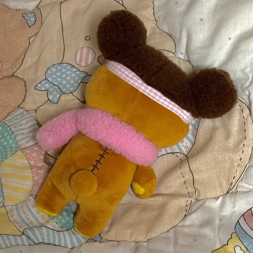 [BUNJANG] Vintage Rilakkuma Strawberry Apollo Plush Doll / 고전 빈티지 초코딸기 아폴로 리락쿠마 인형
