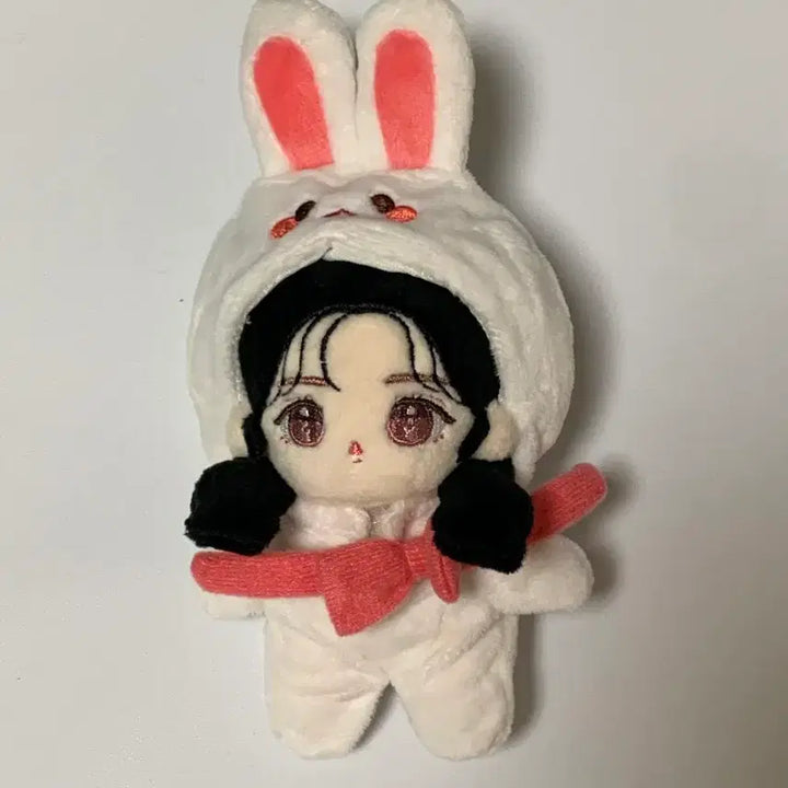 [BUNJANG] IVE Wonyoung 10cm Rabbit Plush Doll / 아이브 장원영 10cm 솜인형 토끼녕