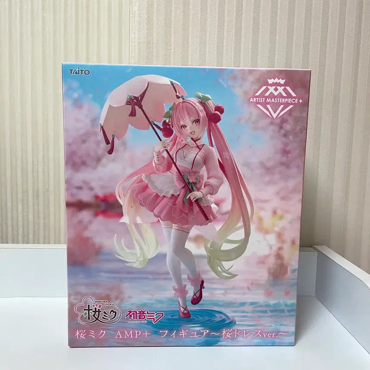 [BUNJANG] Hatsune Miku Sakura Cherry Blossom TAITO AMP+ Figure (Sealed) / [미개봉] 하츠네 미쿠 사쿠라 벚꽃 타이토 AMP+ 피규어