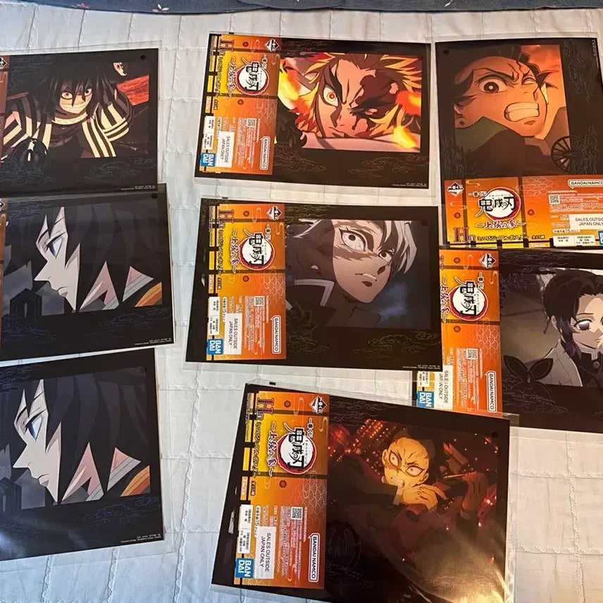 [BUNJANG] Demon Slayer: Kimetsu no Yaiba Mugen Train Arc Ichiban Kuji H Prize Mini Visual Board (Sealed) / 미개봉) 귀멸의칼날 제일복권 무한성편 H상 미니비주얼 보드