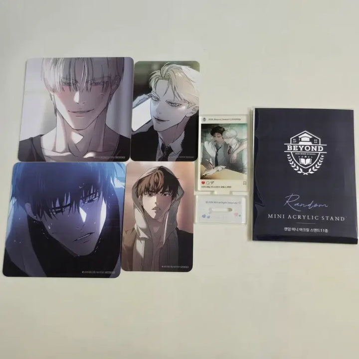 [BUNJANG] Code Name Anastasia Fantasite Mini Acrylic Stand, Visiting Photocard, Coaster / 코드네임 아나스타샤 판타지트 모펀 미니 아크릴스탠드, 방문포카, 코스터