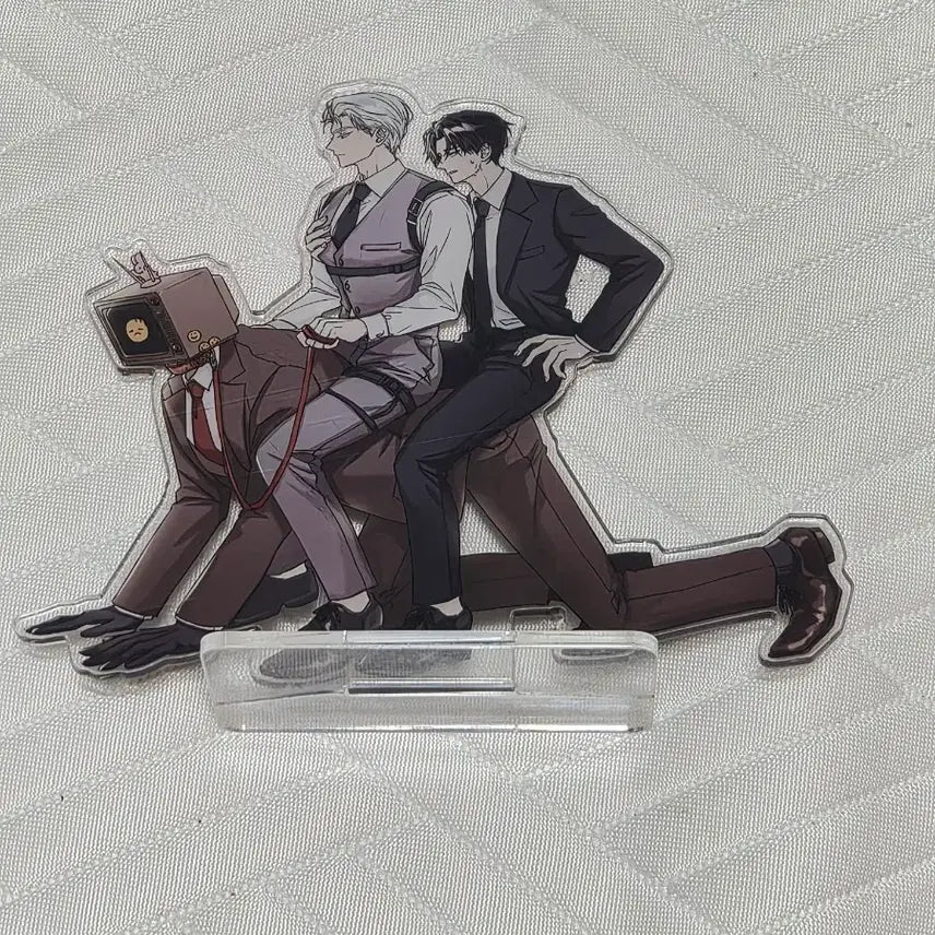 [BUNJANG] Gaedam Check-in Sam-baek Lee Ja-heon Brown Kim Sol-eum Quadrupedal Acrylic Stand / 괴담출근 괴출 삼백님 이자헌 브라운 김솔음 사족보행 아크릴