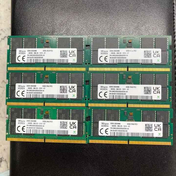 [BUNJANG] Samsung SK Hynix DDR5 32GB RAM (5600MHz &amp; 4800MHz) / 노트북용 삼성 SK하이닉스 DDR5 32GB 5600&amp;4800램