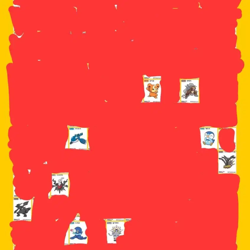 [BUNJANG] Pokemon 30th Anniversary Stickers / 포켓몬 30주년 띠부실 교환 및 판매