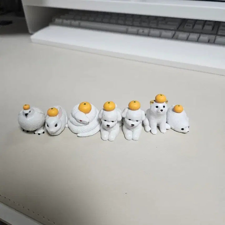 [BUNJANG] Mochinimal Orange Gacha Figures Bundle Set / 모찌니멀 귤 가챠 피규어 일괄 판매