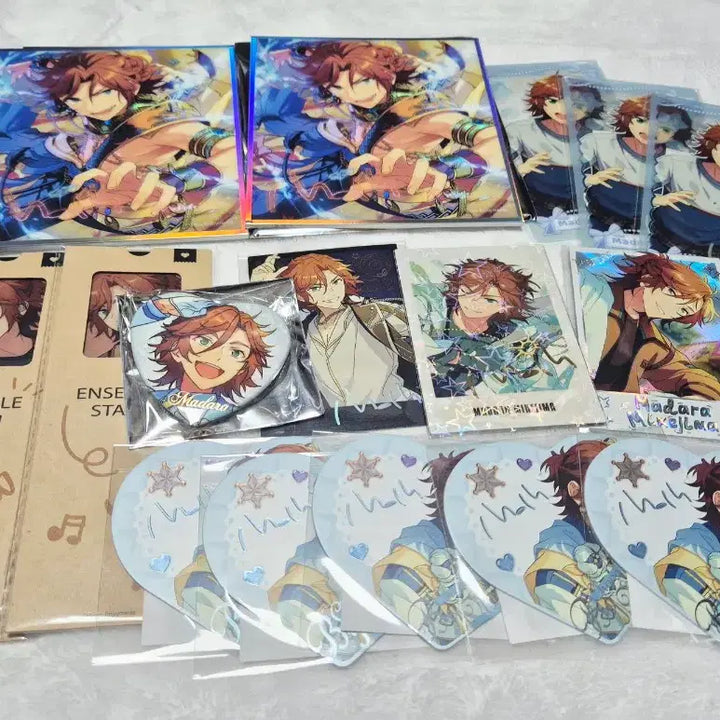 [BUNJANG] Ensemble Stars Mikage Madara Merchandise Set (Unused) / (미사용) 앙스타 미케지마 마다라 굿즈 세트