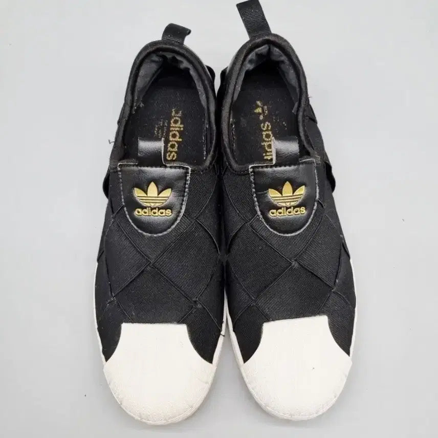 [BUNJANG] Adidas Black Slip-On Sneakers Size 260 / 아디다스 블랙 슬립온 운동화260