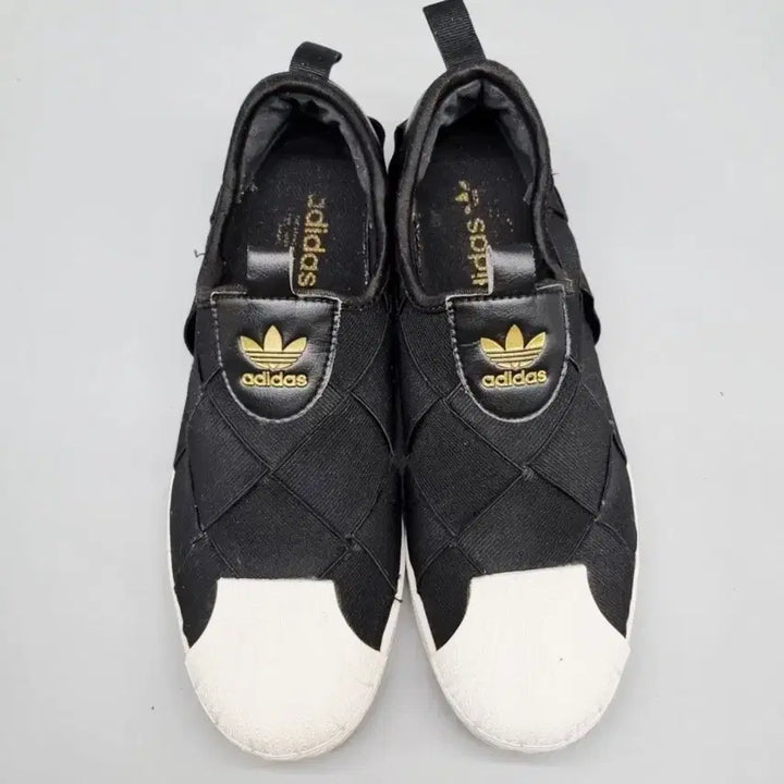 [BUNJANG] Adidas Black Slip-On Sneakers Size 260 / 아디다스 블랙 슬립온 운동화260