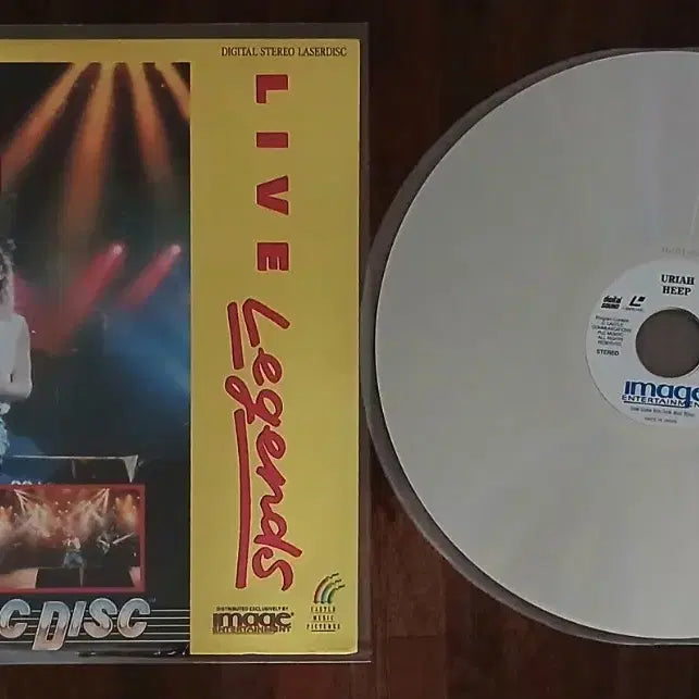 [BUNJANG] Uriah Heep Live Legends LaserDisc / 유라이어힙 Live Legends 레이저디스크