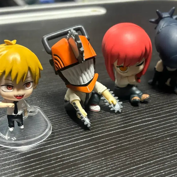 [BUNJANG] Chainsaw Man Shoulder Kyun SD Gacha Figure Set (Denji, Makima, Power) / 체인소맨 어깨큥 SD 가챠 피규어 일괄 덴지 체인소맨 마키마 밤