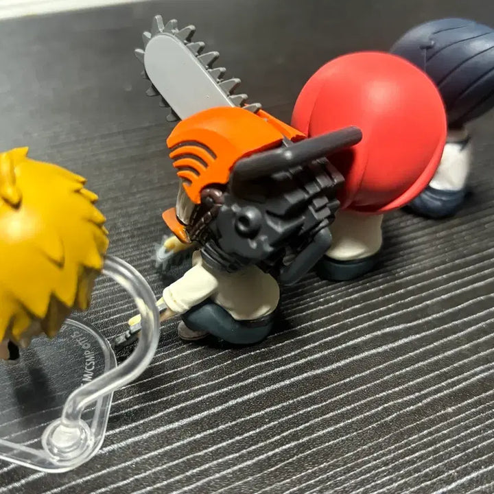 [BUNJANG] Chainsaw Man Shoulder Kyun SD Gacha Figure Set (Denji, Makima, Power) / 체인소맨 어깨큥 SD 가챠 피규어 일괄 덴지 체인소맨 마키마 밤