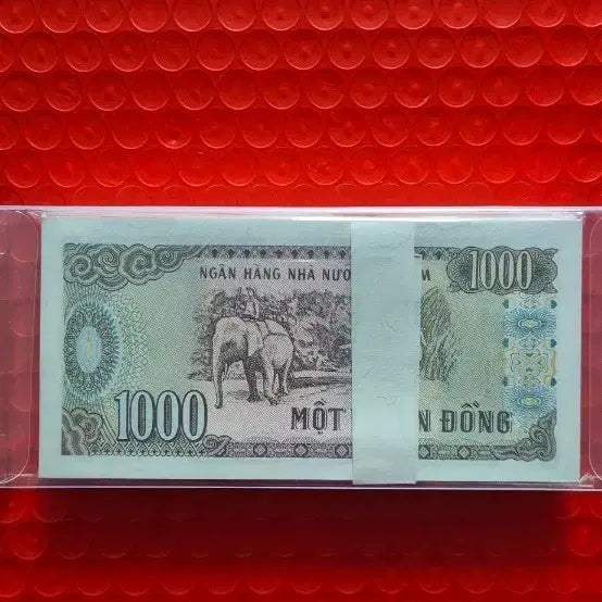 [BUNJANG] Vietnam 1000 Dong Banknote Bundle (100 Notes) / 베트남 1000동 지폐 다발 100장