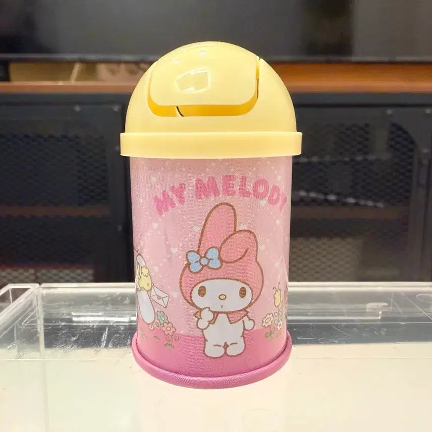 [BUNJANG] Sanrio Characters Mini Retro Trash Can Gacha My Melody / 산리오 캐릭터즈 미니 레트로 휴지통 가챠 마이멜로디