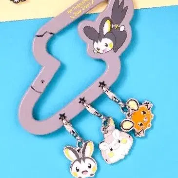[BUNJANG] Emonga Sungsu Metamon Playground Pokemon Carabiner Keychain / 에몽가 성수 메타몽 놀이터 포켓몬 포레스트 카라비너 키링판매