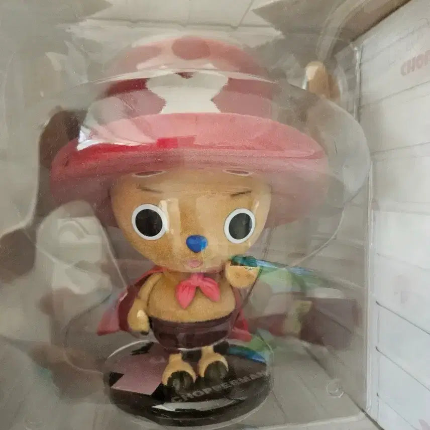 [BUNJANG] One Piece Chopperman Flockies Large Sofubi Figure (Sealed) / 미개봉 원피스 쵸파맨 플로키즈 대형 정품 소프비 피규어