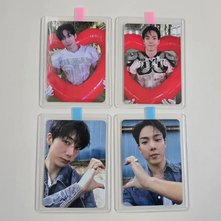 [SOLD OUT] 셔누 형원 사녹 공방 포카4장 세트