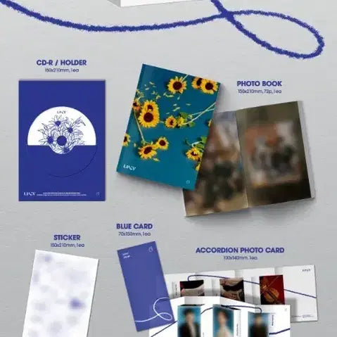 [BUNJANG] LUCY 7th EP SUN Album Full Set (Sealed) / LUCY 루시 7th EP 선 앨범 풀세트 미개봉 판매