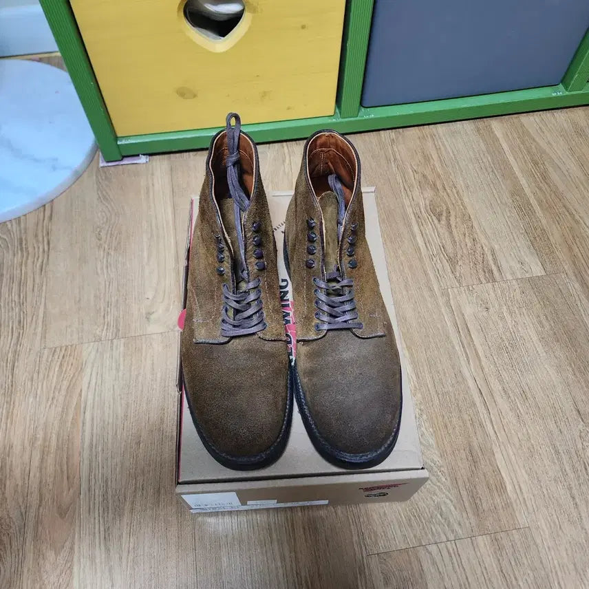 [BUNJANG] Alden 46004H Tobacco Chamois Boots Size 9D / 알든 46004H 토바코 샤무아 부츠 9D