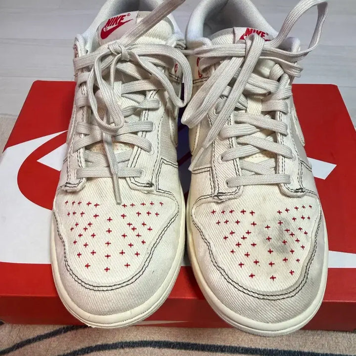[SOLD OUT] [280] 나이키 덩크 로우 베이지 레드