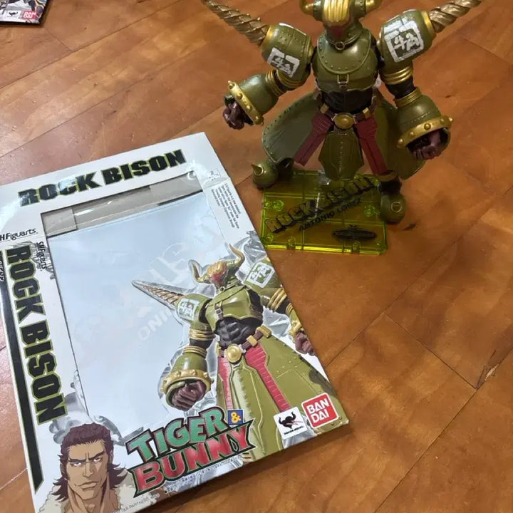 [BUNJANG] Bandai Tamashii Nations S.H.Figuarts Tiger &amp; Bunny Rock Bison / 타이거앤버니 반다이 SHF 타이거 앤 버니 록 바이슨