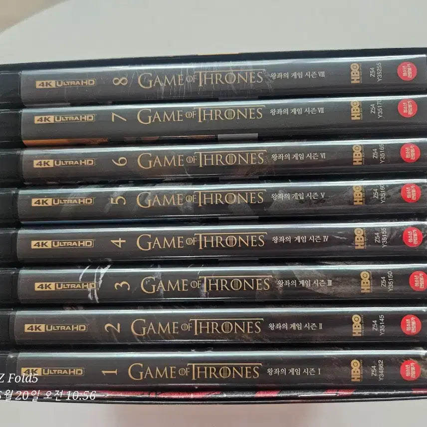 [BUNJANG] Game of Thrones HBO 4K Ultra HD Complete Collection / 왕좌의 게임 HBO 4K 울트라 HD 컴플리트 컬렉션