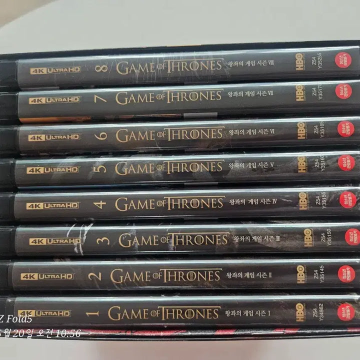 [BUNJANG] Game of Thrones HBO 4K Ultra HD Complete Collection / 왕좌의 게임 HBO 4K 울트라 HD 컴플리트 컬렉션