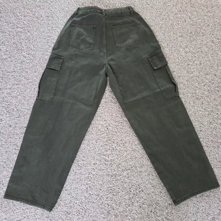 [SOLD OUT] 토피 가먼트 다잉 카고 데님 팬츠 (KHAKI) TOFFEE