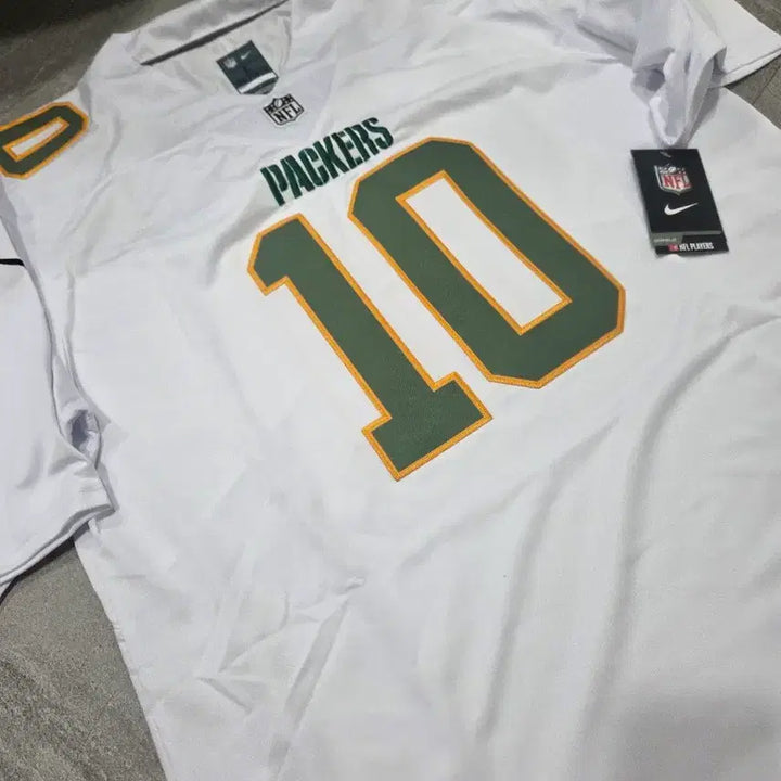 [BUNJANG] Nike NFL Green Bay Packers Football Jersey / 나이키/NFL 그린베이 페커스 풋볼 럭비져지/M,L