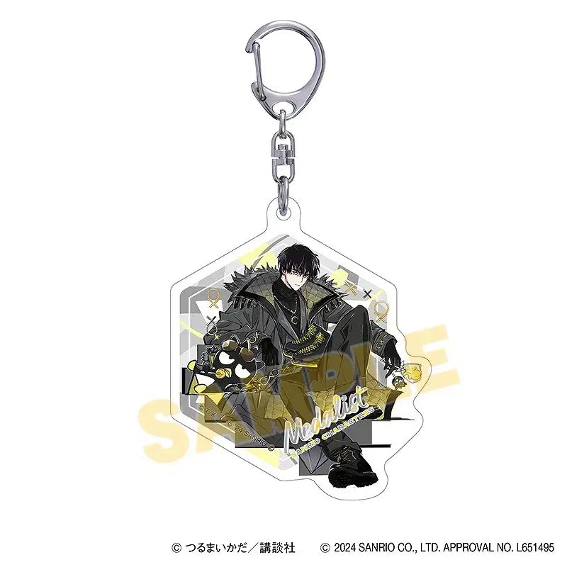 [BUNJANG] Medalist Sanrio Collaboration Yoda Kajun Keyring / 메달리스트 산리오 콜라보 공식굿즈 요다카쥰 키링