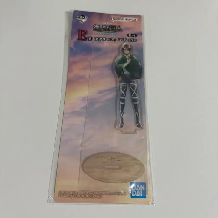 [BUNJANG] Attack on Titan Ichiban Kuji Prize E Hanji Acrylic Stand (Sealed) / [미개봉]진격거 제일복권 E상 한지 아크릴스탠드