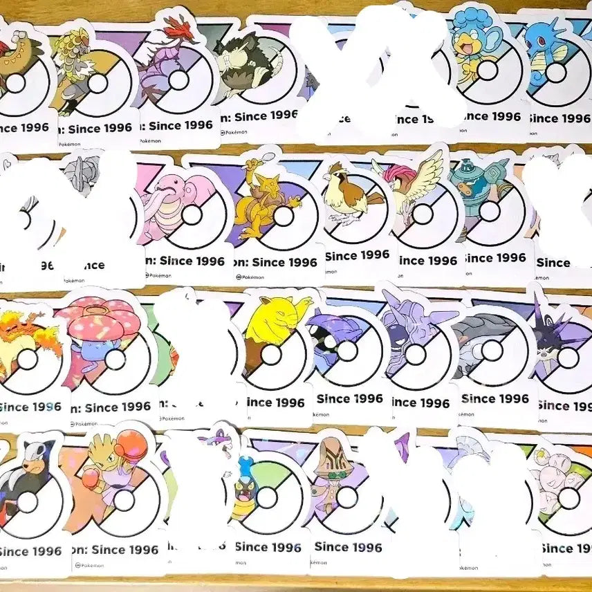 [BUNJANG] Pokemon 30th Anniversary Logo Sticker / 포켓몬 30주년 로고 스티커 판매합니다