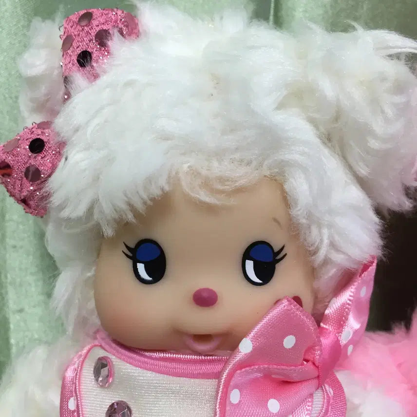 [BUNJANG] Monchhichi Charm Bear Keyring Set / ~6/30까지 (무배/당일배송)  고전 몬치치 챰챰베어 턱받이 키링 세트