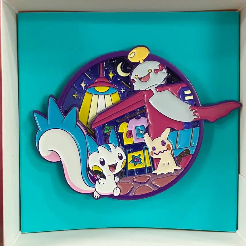 [BUNJANG] Pokemon Pop-Up Midnight Roulette Pin Badge Pachirisu / 포켓몬 팝팝 미드나잇 룰렛 핀뱃지 파치리스/개당가격 /포켓몬