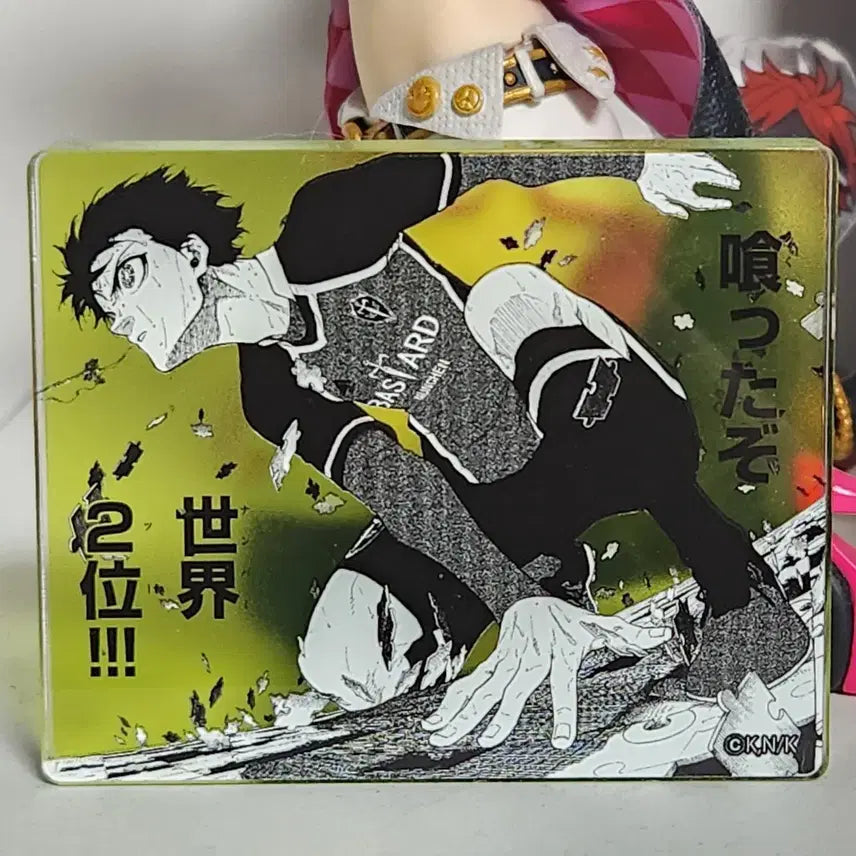 [BUNJANG] Blue Lock Yoichi Isagi Acrylic Block / 블루록 원화전 이사기 요이치 아크릴 블럭